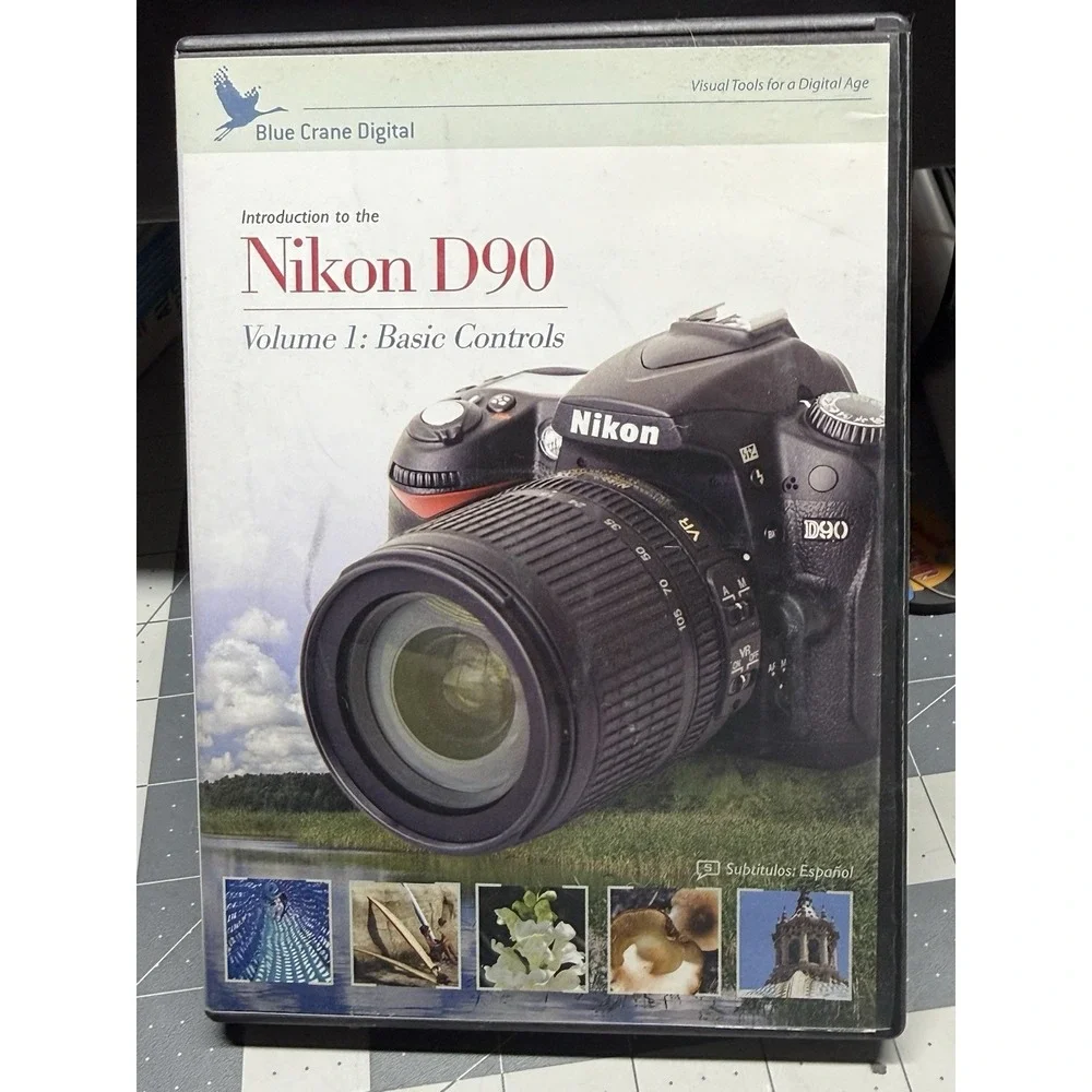 Blue Crane Digital Introduction to the Nikon D90 -Basic Controls Training DVD